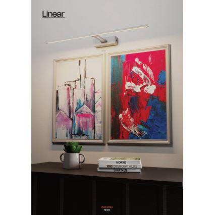 Redo 01-3461 - Iluminação de ilustração LED LINEAR LED/8W/230V 35 cm CRI 92 preto