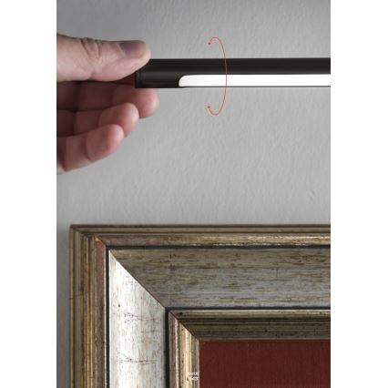 Redo 01-3465 - Iluminação de ilustração LED KENDO LED/6W/230V 34,4 cm CRI 92 preto