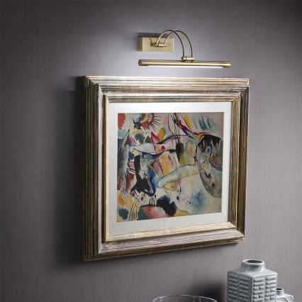 Redo 01-3473 - Iluminação de ilustração LED IKON LED/16,4W/230V 61,5 cm CRI 92 latão