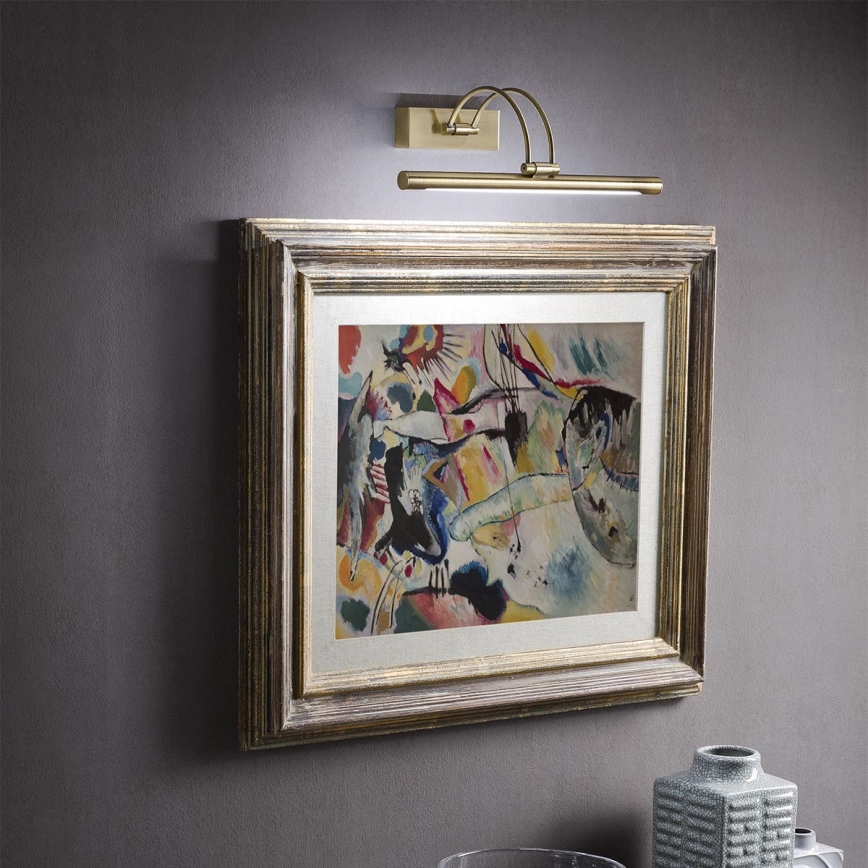 Redo 01-3473 - Iluminação de ilustração LED IKON LED/16,4W/230V 61,5 cm CRI 92 latão