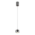 Redo 01-3551 - Candeeiro suspenso LED AVES LED/12W/230V diâmetro 9,6 cm CRI 90 antracite