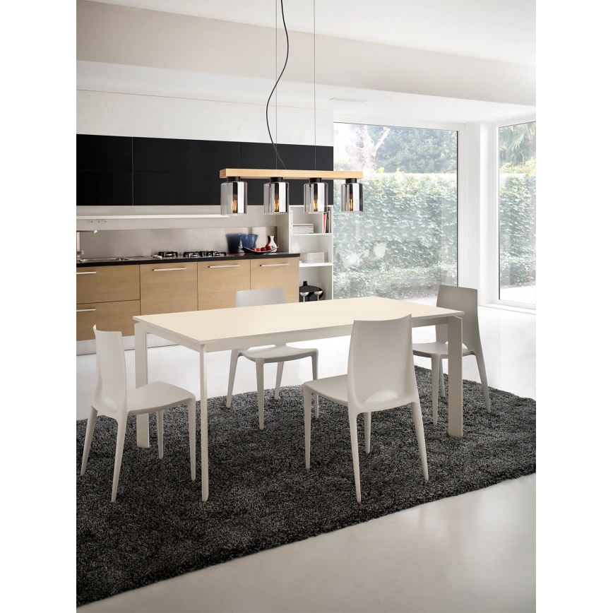 Redo 01-3986 - Candeeiro suspenso ROTIS 4xE27/15W/230V