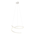 Redo 01-4013 - Lustre pendente LED dimerizável suspenso por cabo SCROLL LED/38W/230V 3000K/4000K/6000K CRI 90 Ø 60 cm branco