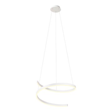 Redo 01-4013 - Lustre pendente LED dimerizável suspenso por cabo SCROLL LED/38W/230V 3000K/4000K/6000K CRI 90 Ø 60 cm branco
