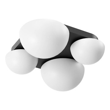 Redo 01-4333 - Luminária de teto LED LUMIEN 4xLED/26W/230V 2700/3000K IRC 90 branco/preto