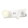 Redo 01-4660 - Aplique de parede NORMA LED/5W/230V + LED/3W CRI 90 USB branco