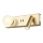 Redo 01-4661 - Aplique de parede LED NORMA LED/5W/230V + LED/3W CRI 90 USB branco/dourado