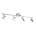 Redo 04-332 - Spot LED SLIM 4xLED/4W/230V cromado brilhante
