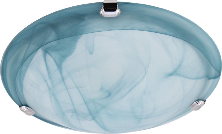 Redo 05-682 - Iluminação de teto VIRGINIA 1xE27/42W/230V diâmetro 25 cm azul