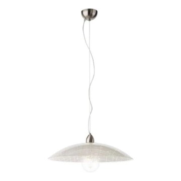 Redo 05-891 - Candeeiro suspenso GRAF 1xE27/42W/230V diâmetro 40 cm branco