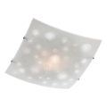 Redo 05-904 - Candeeiro de tecto ISIDE 1xE27/42W/230V 30x30 cm transparente