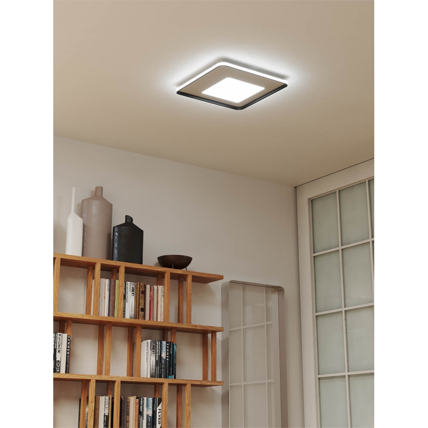Redo 05-961 - Iluminação de teto LED com regulação SINTESI LED/53W/230V 45x45 cm 3000-6000K + comando