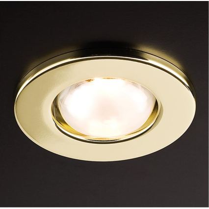 Redo 70216 - Luminária embutida de teto FR 1xE14/30W/230V dourada