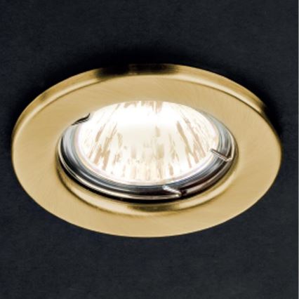 Redo 70310 - Iluminação embutida MT 1xGU5,3/50W/12V latão