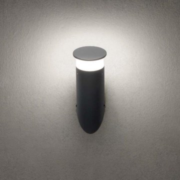 Redo 90073 - Iluminação de parede exterior LED ALGON LED/9W/230V IP65 preto