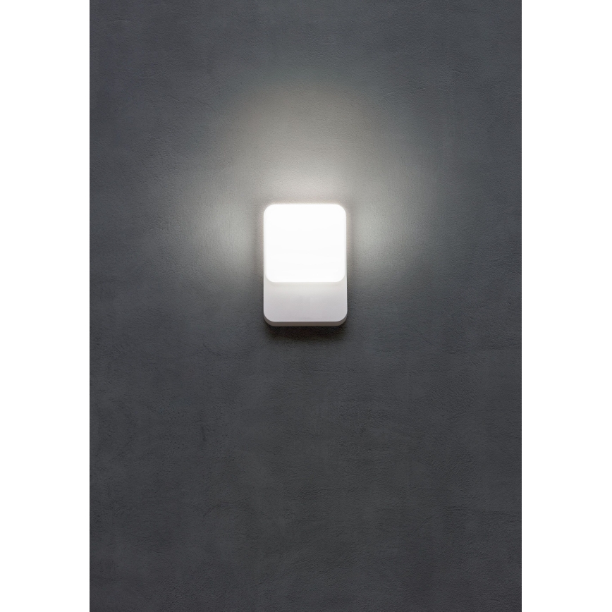 Redo 90128 - LED Luminária de parede para exterior COLIN LED/9W/230V 4000K IP54 branca