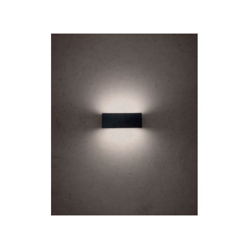 Redo 90153 - Aplique de parede exterior LAMPRIS LED/9W/230V IP65