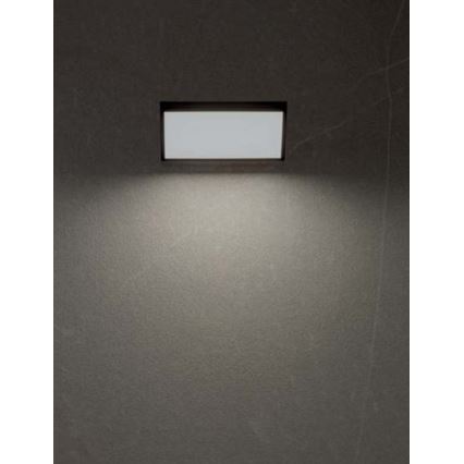 Redo 90159 - Aplique de parede LED para exterior MAKO LED/12W/230V IP65