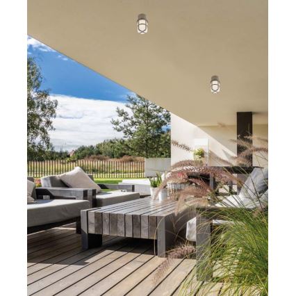 Redo 90193 - Foco exterior TRITON 1xE27/28W/230V IP54 latão