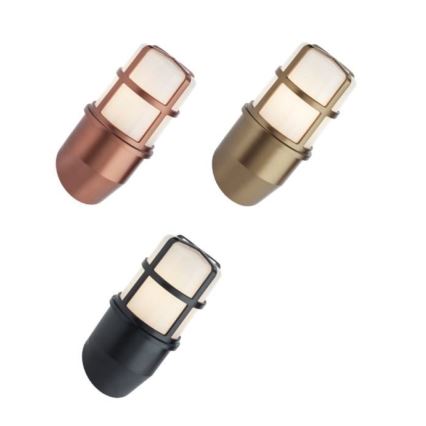 Redo 90202 - Iluminação de parede exterior TRITON 1xE27/28W/230V IP54 latão