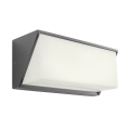 Redo 90238 - Iluminação de parede exterior LED SPECTRA LED/17W/230V IP54 cinzento