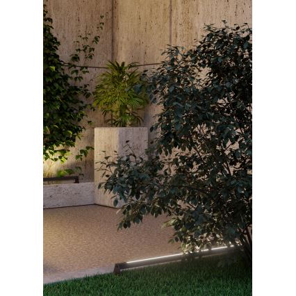 Redo 90242 - Luminária LED para exterior TACK IP65 LED/15W/230V 3000K IP65 antracite