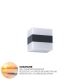 Redo 90322 - Iluminação de parede exterior LED KODIAK LED/5W/230V IP65 branco/preto