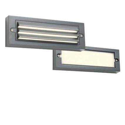 Redo 90330 - Iluminação de parede exterior LED KRUP LED/6W/230V IP65 antracite