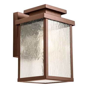 Redo 90463 - Iluminação de parede exterior YARD 1xE27/42W/230V IP44 castanho