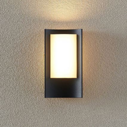 Redo 90483 - Iluminação de parede exterior LED WARP LED/8W/230V 3000K IP44 antracite