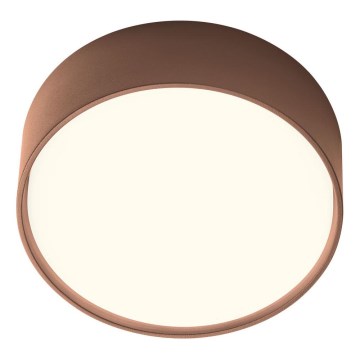 Redo 90496 - Iluminação de teto exterior LED URANIA LED/10W/230V diâmetro 16 cm 3000K IP65 castanho