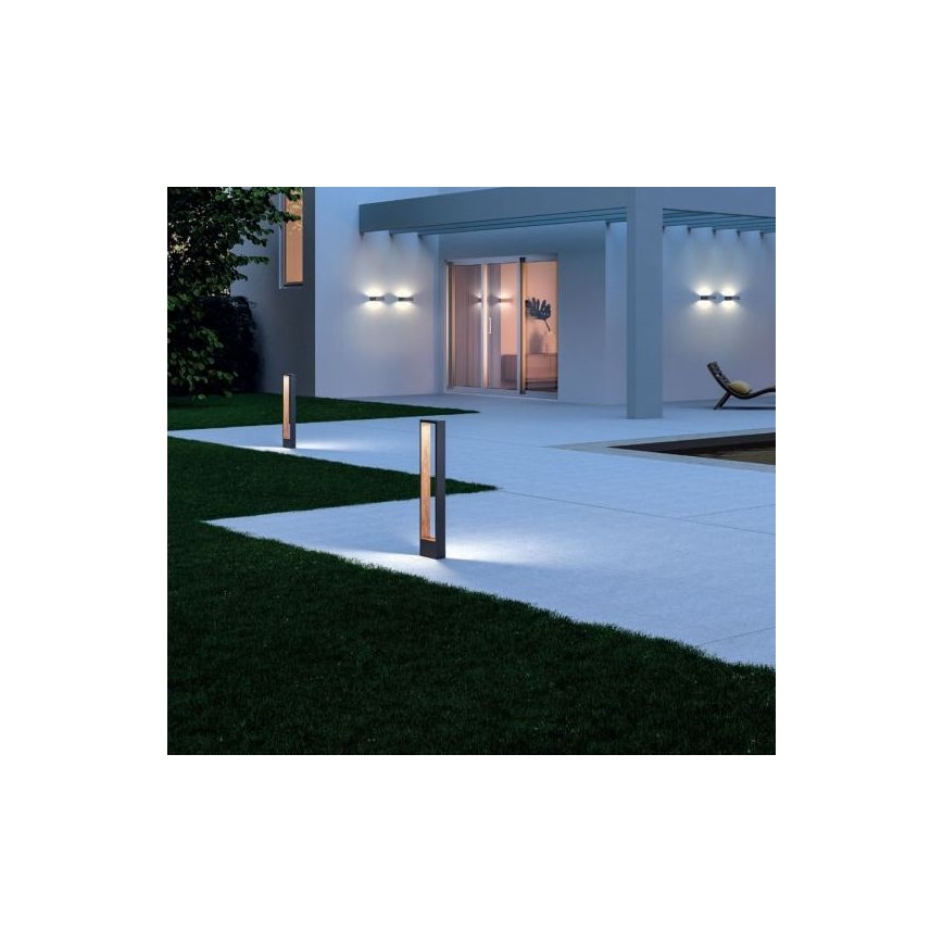 Redo 90509 - Candeeiro exterior LED WALD LED/10W/230V IP65 antracite
