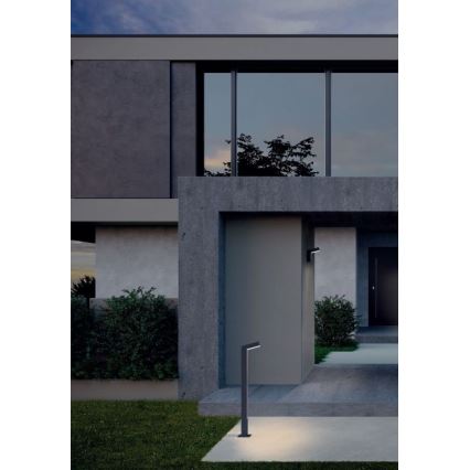 Redo 90512 - Candeeiro exterior LED WOODY LED/10W/230V IP54 antracite