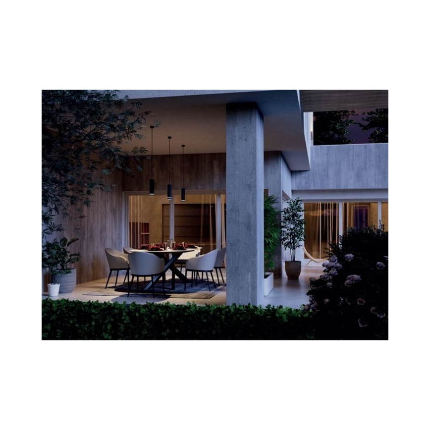 Redo 90514 - Iluminação suspensa exterior LED KLOU LED/9W/230V IP54 antracite