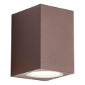 Redo 90528 - Aplique de parede exterior BRIO LED/6W/230V 3000K IP54 castanho