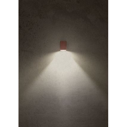 Redo 90528 - Aplique de parede exterior BRIO LED/6W/230V 3000K IP54 castanho