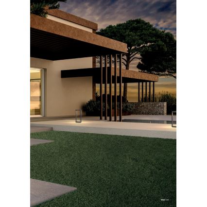 Redo 90581 - Candeeiro LED para exterior WAKE LED/8W/230V 3000K 50 cm IP65 antracite