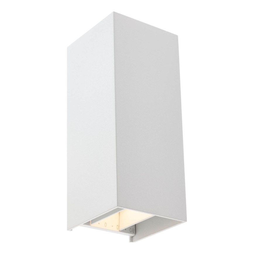 Redo 90635 - Iluminação de parede exterior LED SONNY 2xLED/5W/230V 2200/3000/4000K IP54 branco