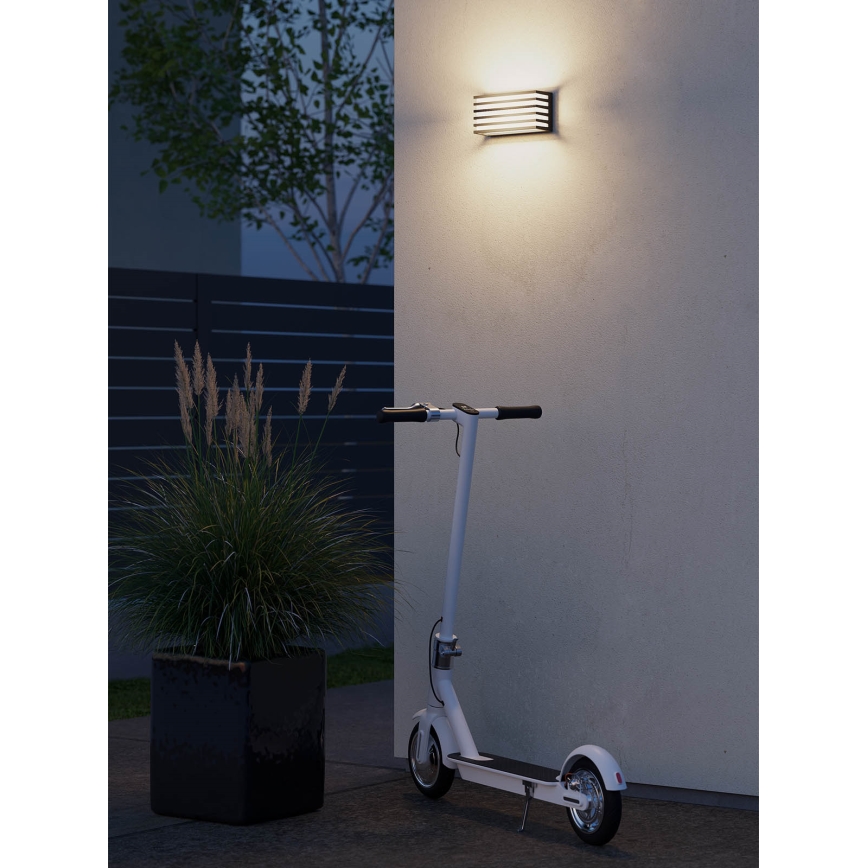 Redo 90639 - Iluminação de parede exterior LED BLAZE LED/12W/230V 3000K IP54 antracite