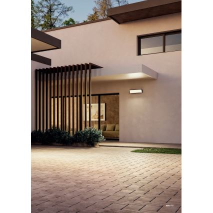 Redo 90678 - Aplique de parede LED para exterior MAKO LED/65W/230V 3000K IP65 antracite