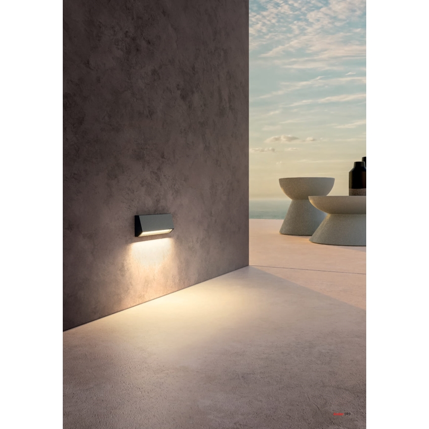 Redo 90679 - Luminária de orientação para exterior ANDER LED/3W/230V 3000K IP65 antracite