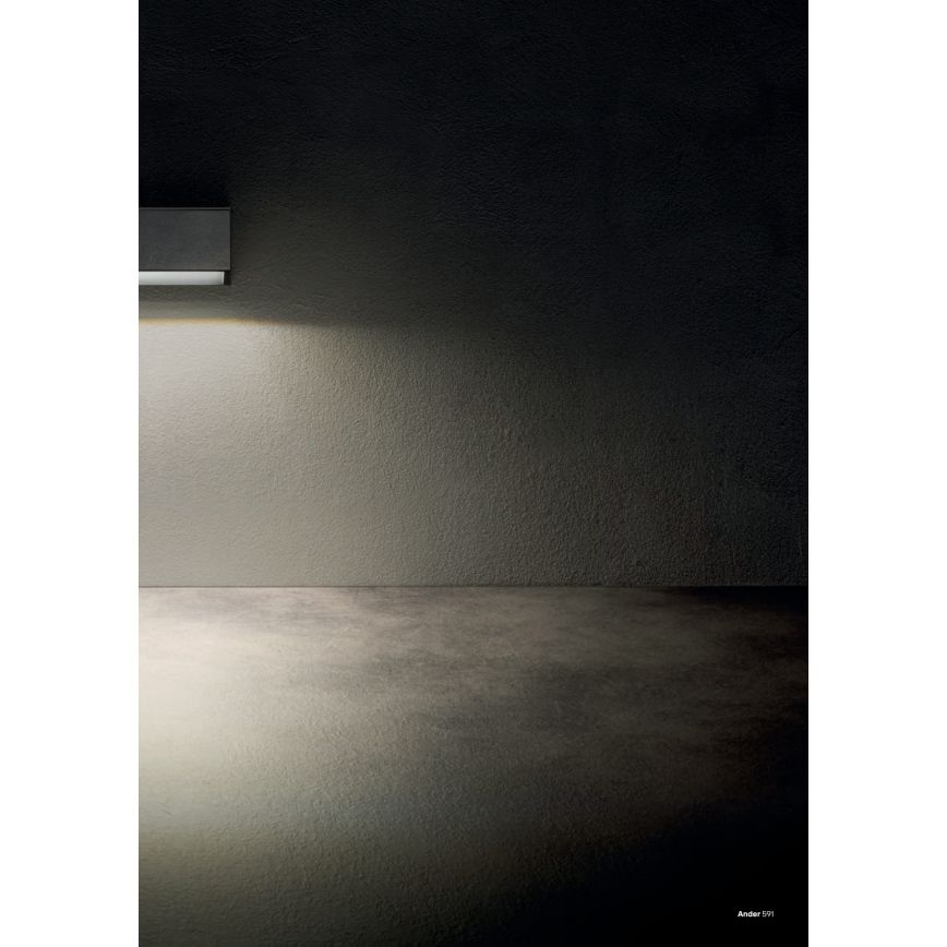 Redo 90680 - Luminária de orientação exterior ANDER LED/4W/230V 3000K IP65 antracite