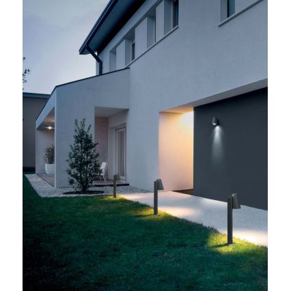 Redo 9529 - Luz de parede ALVAR 1xGU10/35W/230V IP44