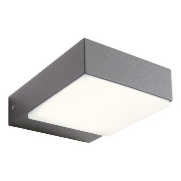 Redo 9560 - Aplique de parede exterior CUBE LED/7,5W/230V 3000K IP54 antracite