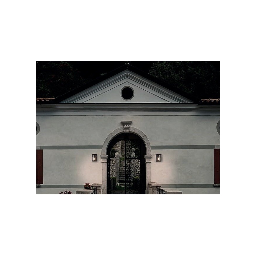 Redo 9577 - Iluminação de parede exterior VISIR 1xE27/42W/230V IP23