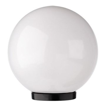 Redo 9761 - Abajur de substituição para luminária externa SFERA diâmetro 20 cm IP44 branco