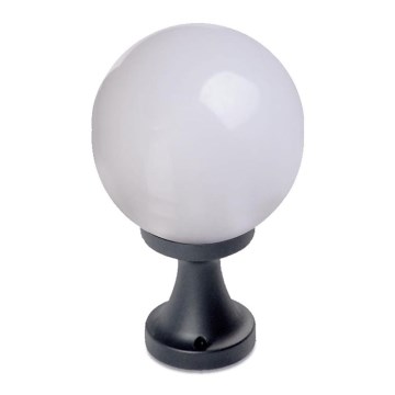 Redo 9775 - Candeeiro exterior SFERA 1xE27/42W/230V IP44 25x38cm branco