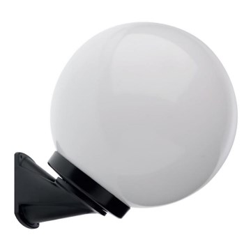 Redo 9873 - Iluminação de parede exterior SFERA 1xE27/42W/230V IP44 branco