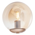 Redo A01-2943 - Cúpula de substituição fumada para candeeiro ou lustre MUNDI, diâmetro 15 cm