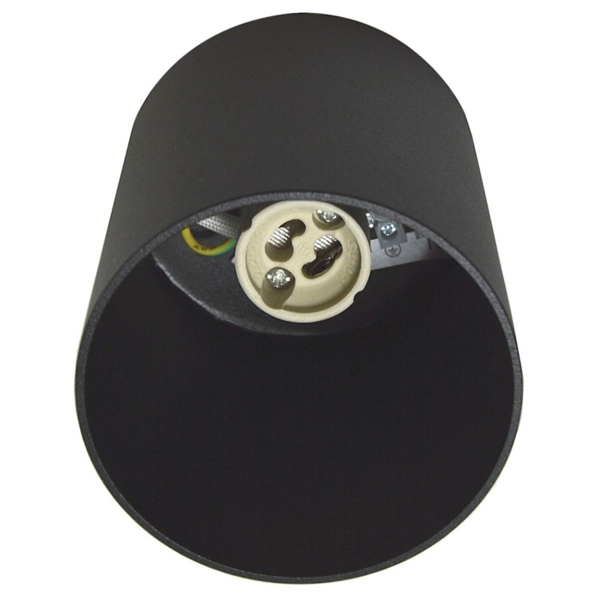 Refletor CREEP 1xGU10/50W/230V preto antigo